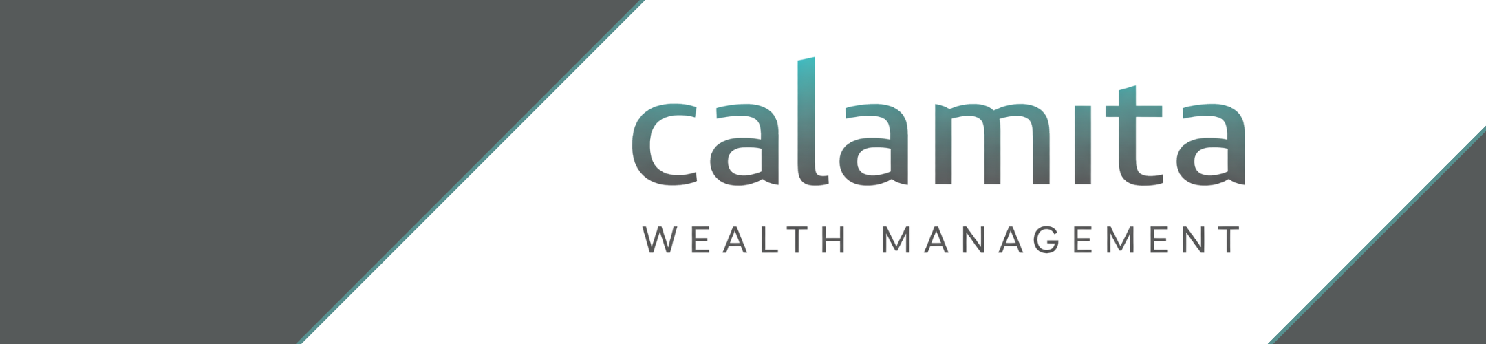 Logo for Calamita Wealth Management. The design features the name 